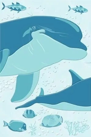 Декор Golden Tile Аквариум М86321, Фото