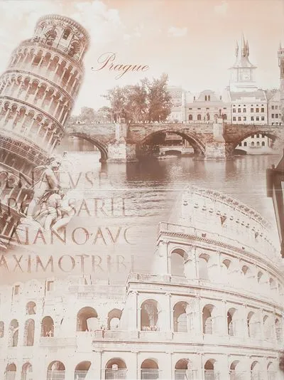 Панно Cersanit Alama beige panno city 1, Фото