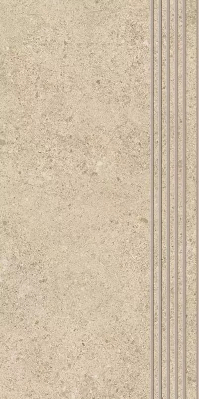 Сходинкa Paradyz AUTHORITY BEIGE STOPNICA PROSTA NACINANA MAT 30x60, Фото
