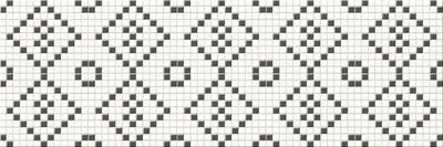 Декор Opoczno Pret A Porter Black&White Mosaic, Фото
