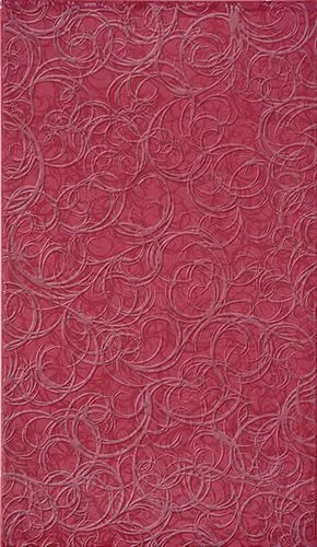 Декор Intercerama Brina стена розовая темная 234023042, Фото