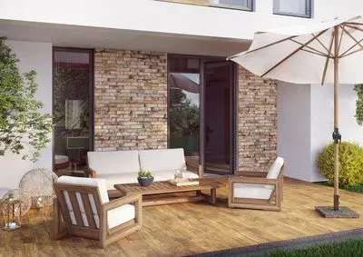 Плитка Cerrad PIATTO Terra (1382) 7x30, Фото