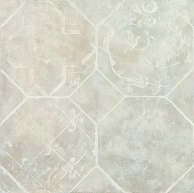 Плитка Zeus Ceramica Decorato Octagon Bianco 45*45 (zwxv81), Фото