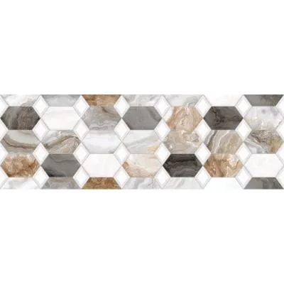 Декор CERAMICA DESEO ARABESQUE GREY, Фото