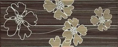 Декор Ceramika Konskie Marco brown inserto 20x50, Фото