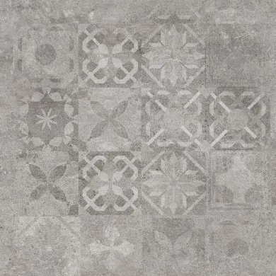 Декор Cerrad SOFTCEMENT SILVER DECOR PATCHWORK RECT. 597x597, Фото