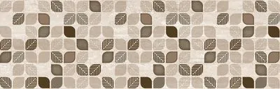 Декор Intercerama Rome бежевый Д 198021, Фото