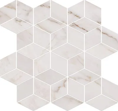 Декор Opoczno Carrara Pulpis Mosaic White OD001-022, Фото