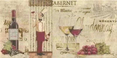 Декор Opoczno Old Provence Inserto Wine, Фото