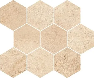 Декор Opoczno Sahara Desert Mosaic Hexagon OD358-013, Фото