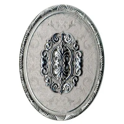 Декор-вставка El Molino Poem Medallion Plata Perla 140x100, Фото
