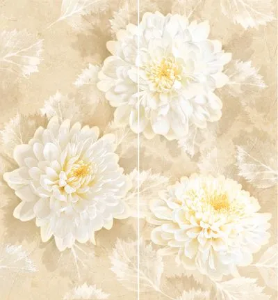 Панно Intercerama Elegance декор-панно бежевый (П81021), Фото