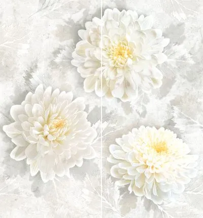 Панно Intercerama Elegance декор-панно сірий (П81071), Фото