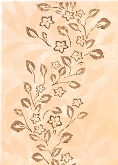 Декор Cersanit Eva беж декор, Фото