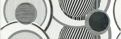 Плитка Intercerama Fluid бордюр широкий белый (БШ15061-1), Фото