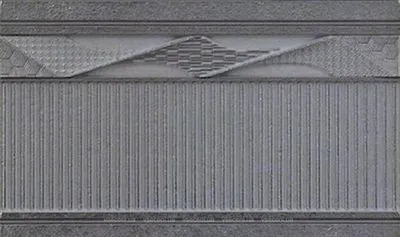 Фриз El Molino Torso Zocalo Plata 150x250, Фото