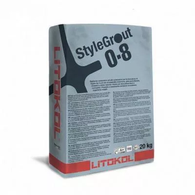 Фуга для швів Litokol Stylegrout SG08SLV30020 20 кг SILVER 3 Сільвер, Фото