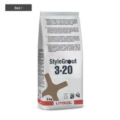 Фуга для швів Litokol Stylegrout SG320SLV30063 3 кг SILVER 3 Сільвер, Фото