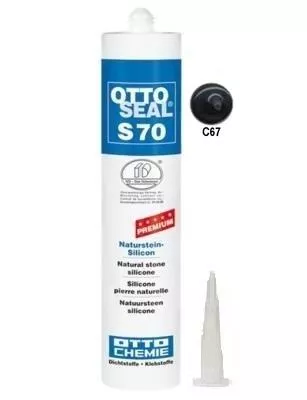 Герметик Litokol OTTOSEAL S70 8ntrant0201 310 мл с67 антрацит, Фото