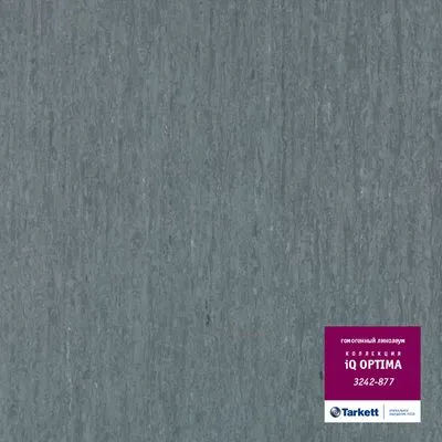 Гомогенный линолеум Tarkett IQ Optima 3242 877, Фото