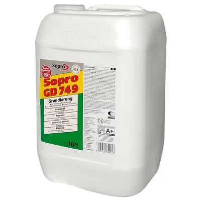 Грунтовочный препарат для впитывающих оснований Sopro GD 749/10 10кг, Фото