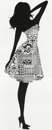 Декор Ceramika Pilch Inez Woman dekor 2, Фото