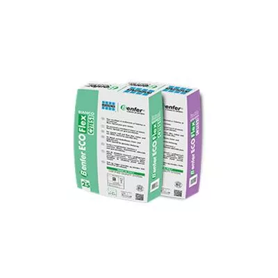 Клеевой раствор Benfer Ecoflex White C2TES1 до 15 мм, Фото