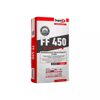 Клей для плитки Sopro FF 450 20 кг цементная, Фото