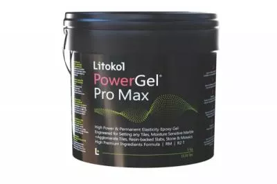 Клей эпоксидный Litokol PowerGel Pro Max ультра белый 5 кг R2TRM PWRGPRMXB0005, Фото