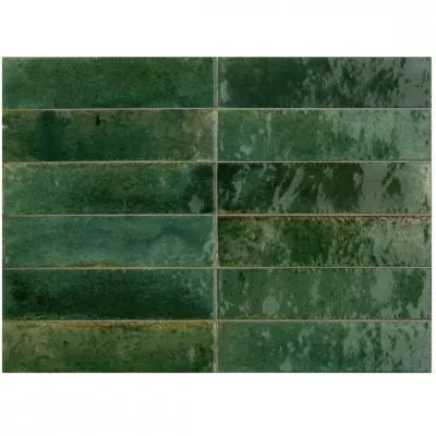 Плитка Marazzi LUME GREEN LUX 6x24, Фото