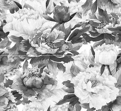 Панно Intercerama Metalico декор-панно черный (П89081), Фото