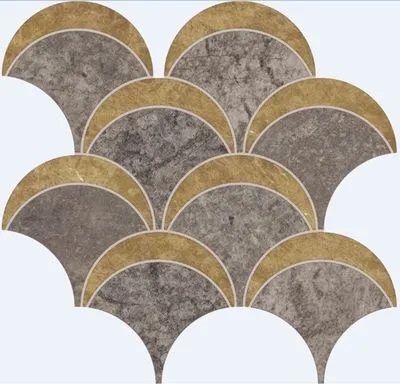 Мозаїка AZTECA MOSAICO Bay SILVER 22. 8x24 P63, Фото