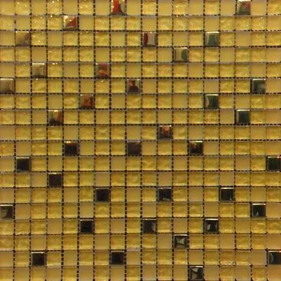 Мозаика Grand Kerama микс металик золото 506, Фото