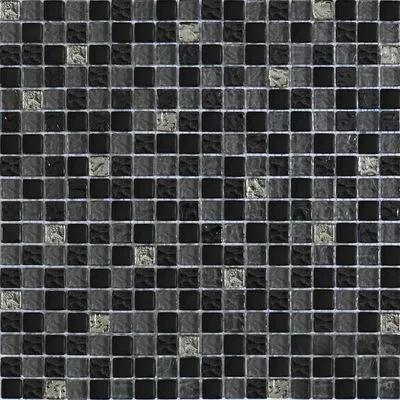 Мозаика Grand Kerama микс серо-черный 2121, Фото