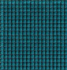 Мозаїка Grand Kerama моно бірюза рифлена 2085, Фото
