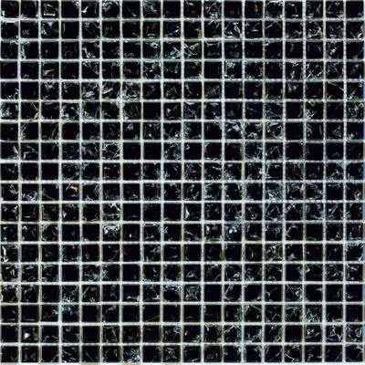 Мозаика Grand Kerama моно черный колотый 448, Фото