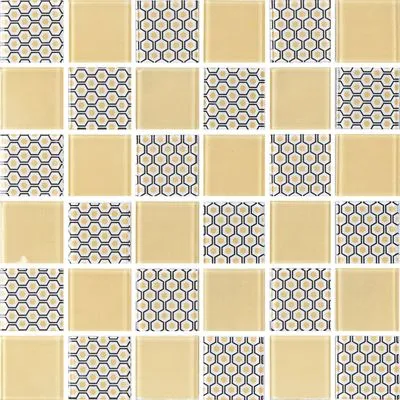 Мозаика Kotto Ceramica GM 8003 C2 Beige gold S1-Beige white, Фото