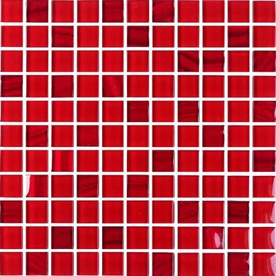 Мозаїка Kotto Ceramica GM 8016 C2 Red Silver S6-Cherry, Фото