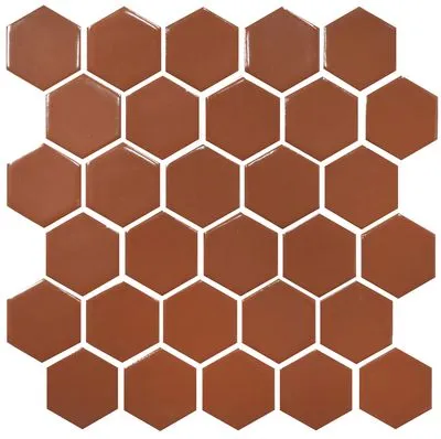 Мозаїка Kotto Ceramica HEXAGON H 6009 Brown, Фото