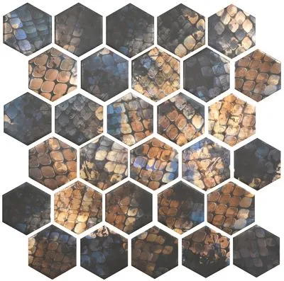 Мозаика Kotto Ceramica HEXAGON HP 6026 Мат, Фото
