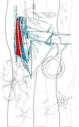 Плитка Golden Tile Ocean М40331, Фото