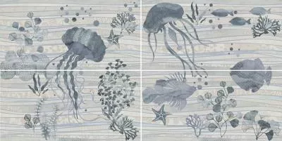 Панно Kerama Marazzi Маритимос HGD\A374\4x\11144R, Фото