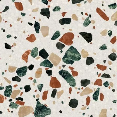 Плитка ABK PLAY DROPS MULTIWHITE NAT 20x20, Фото