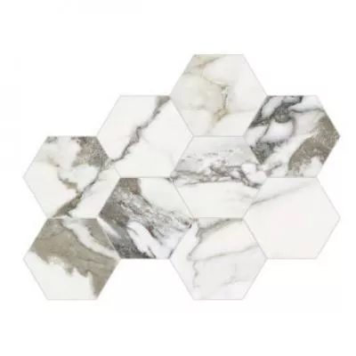 Плитка ALMERA CERAMICA Spain CALACATTA MAJESTIC HEX 240x200, Фото