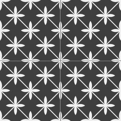 Плитка ALMERA CERAMICA Spain PRIS.PRE. STAR BLACK 45x45, Фото