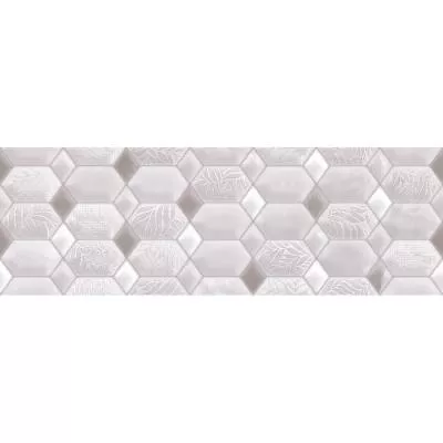 Плитка CERAMICA DESEO VIOLETA SILVER DECOR 900x300, Фото