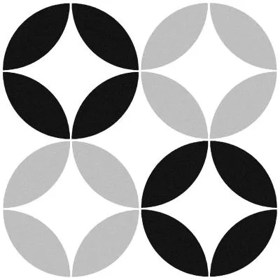 Плитка GEOTILES BORA BLACK 22x22, Фото