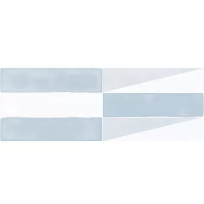 Плитка GEOTILES ENCODE RLV BLUE 25X70, Фото