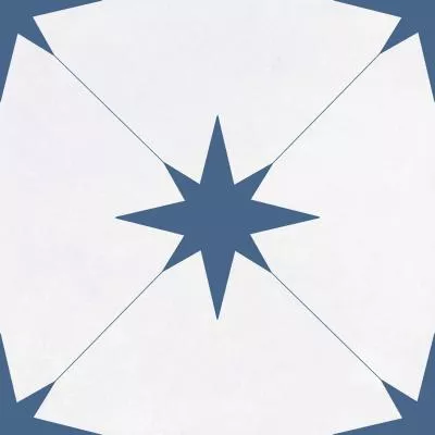 Плитка GEOTILES LLEVANT BLUE 22x22, Фото