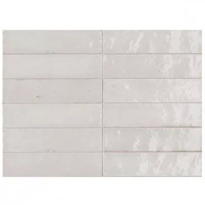 Плитка Marazzi Lume White Lx 6х24, Фото